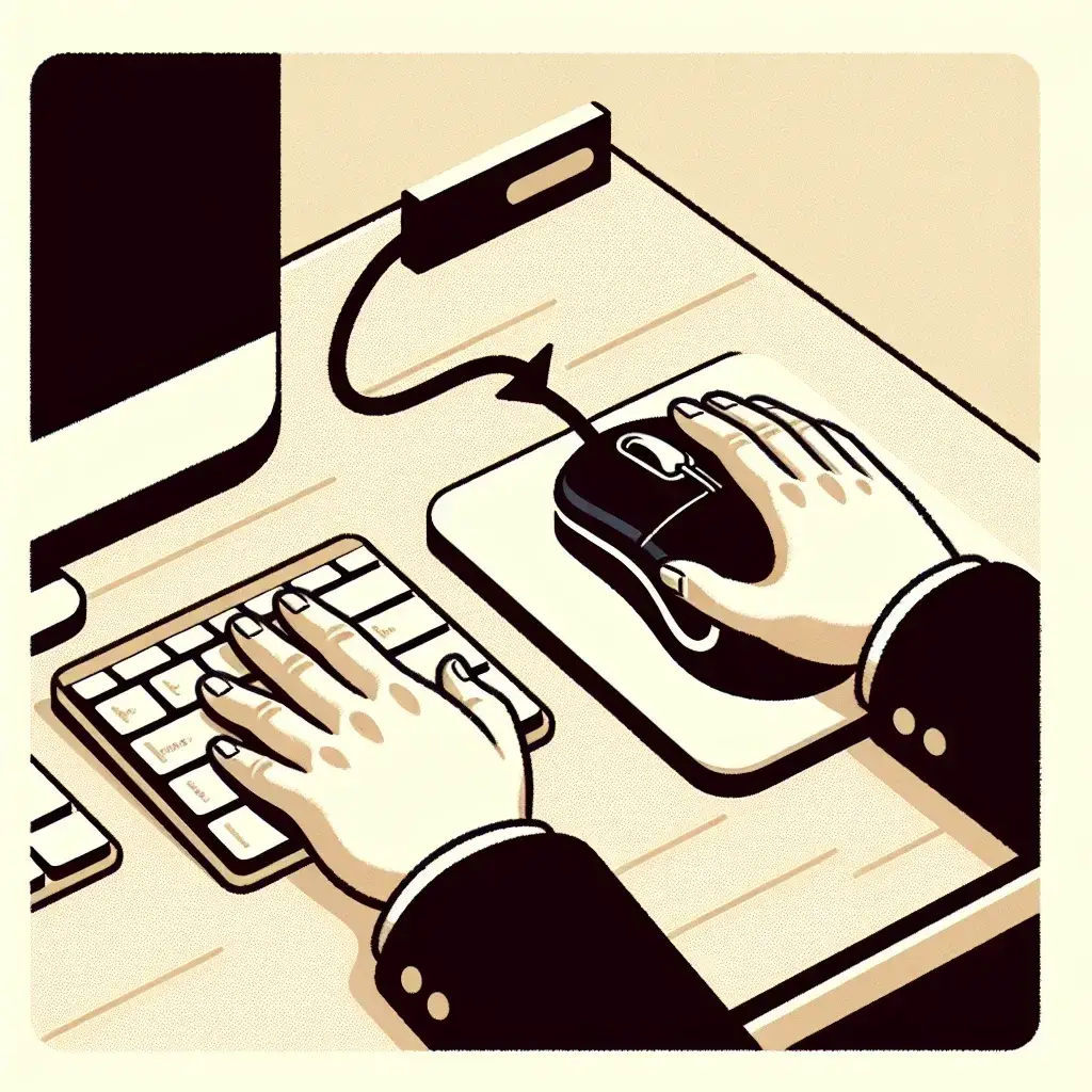 ¿Cómo ajusto un ratón para uso con la mano izquierda?