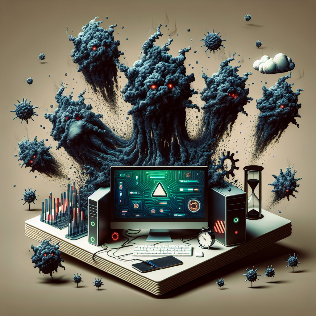 ¿Cómo afectan los virus al rendimiento y los recursos del sistema?