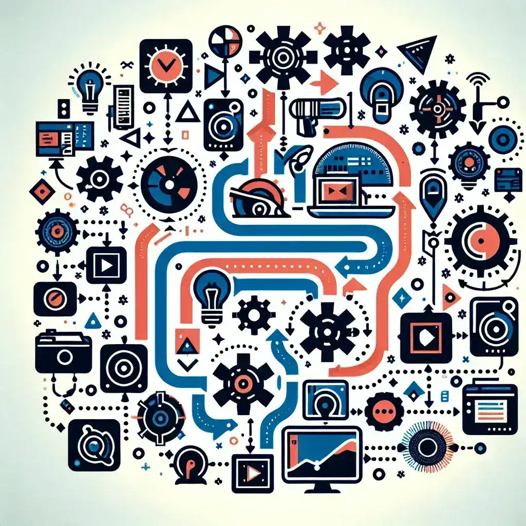 Alt text: "Módulo Xe4 dedicado a medios, optimizando flujos de trabajo en la creación de contenido audiovisual para profesionales de la industria"